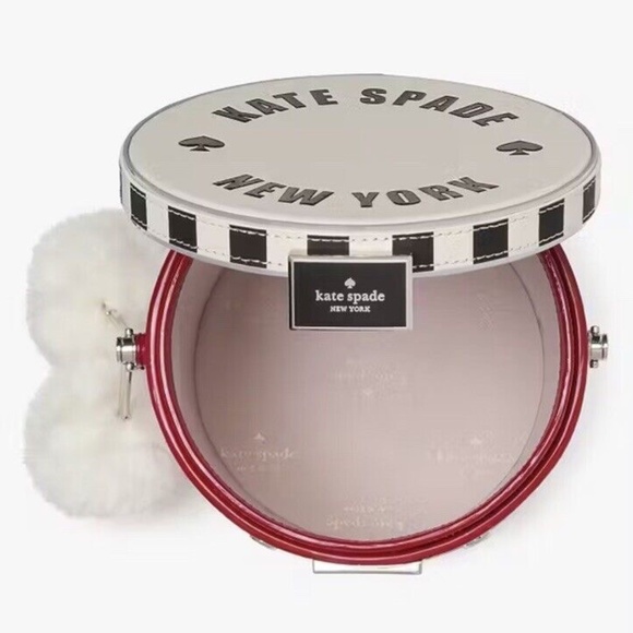 KATE SPADE Oh What Fun Toy Store 3D Drum Crossbody Bag Holiday Christmas Gift - Picture 6 of 7
